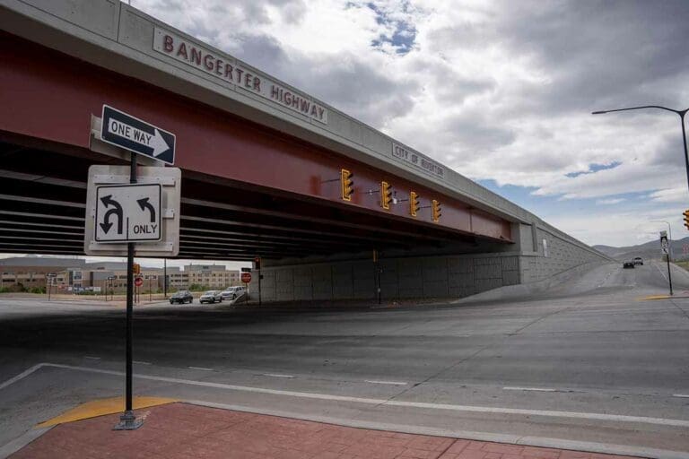 Bangerter 3 overpass complete