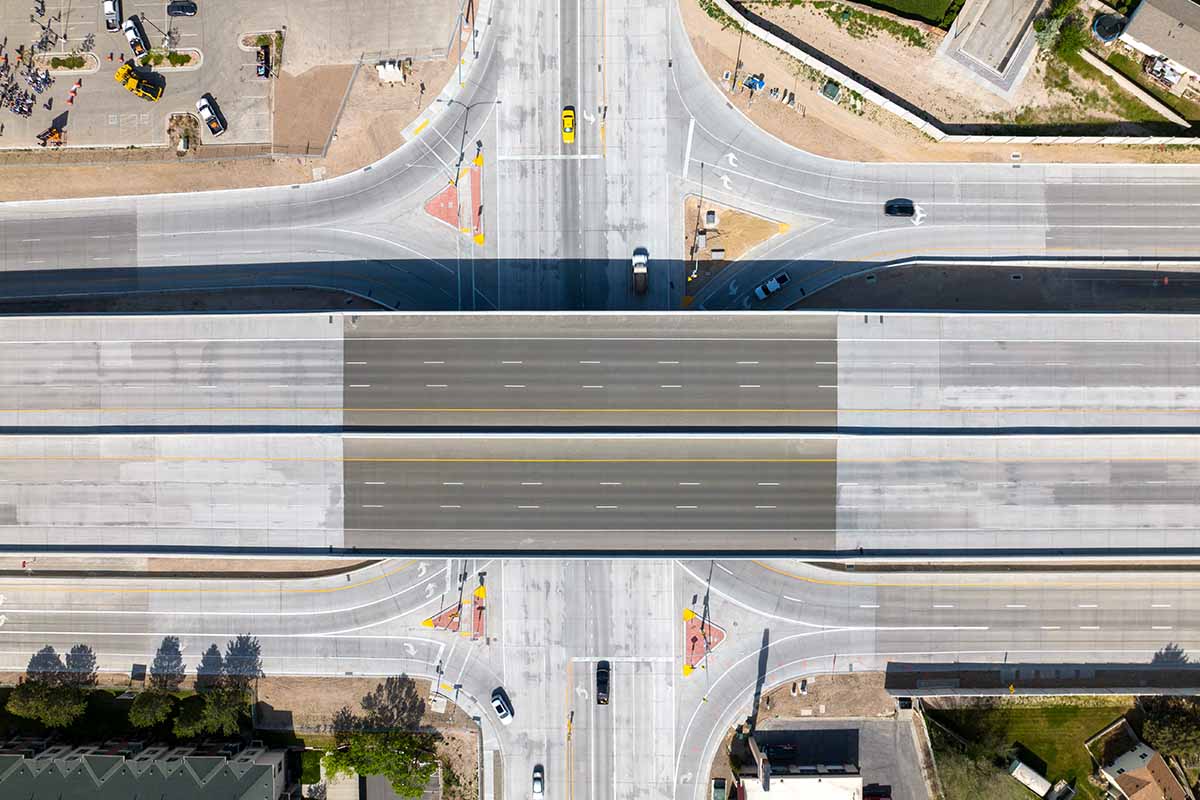 Bangerter 3 overpass complete