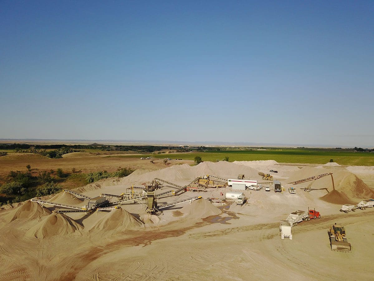 Bakers Canyon Aerial View