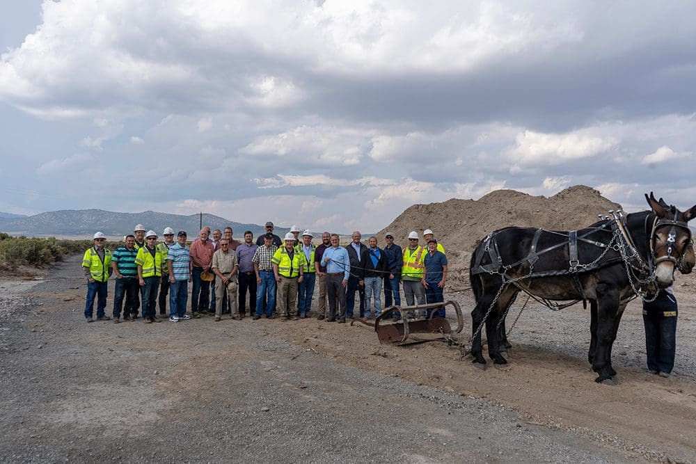 Clyde and Sumsion Family with a Fresno Plow