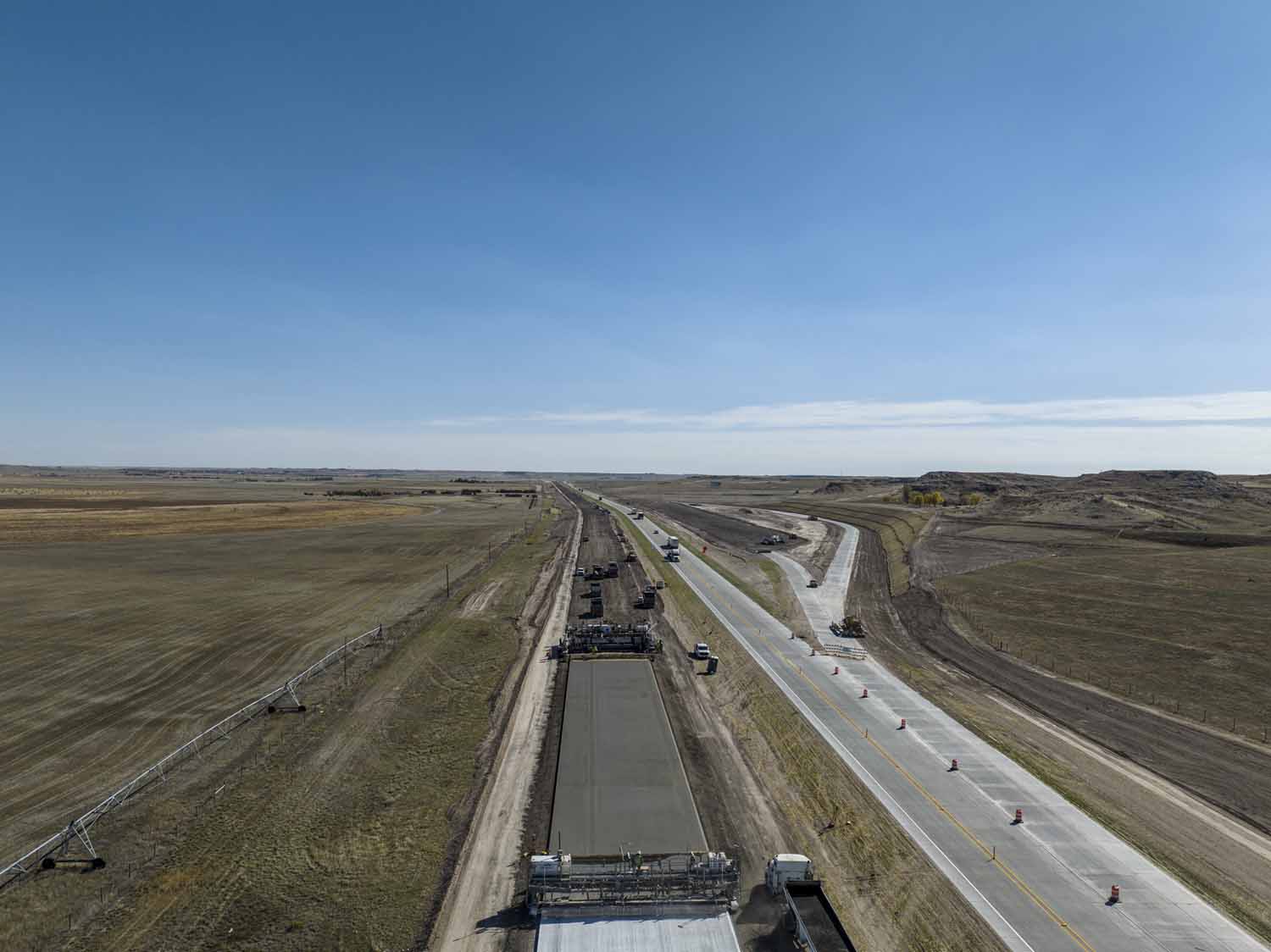 I-80 Brownson, NE PCCP concrete paving