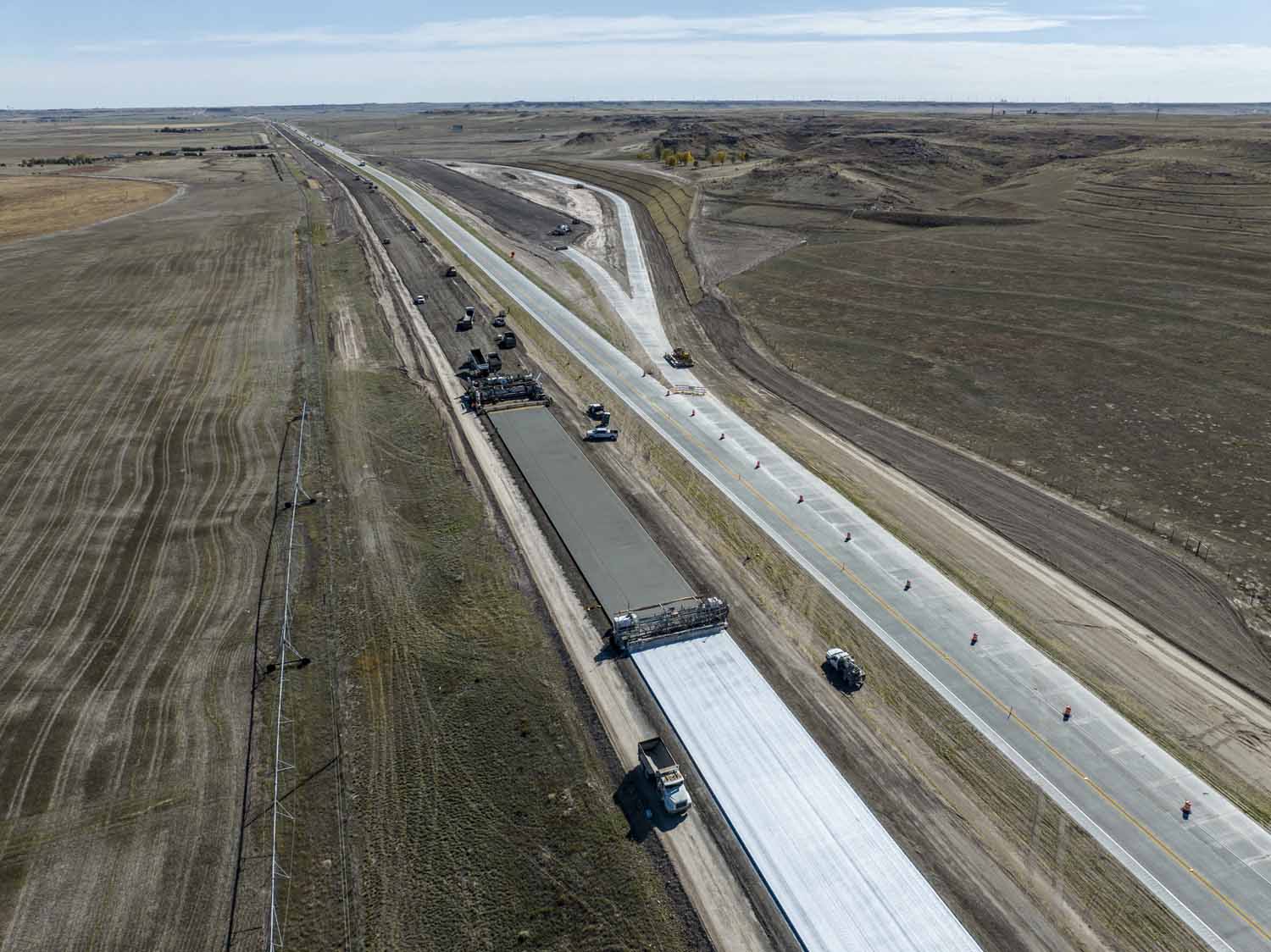 I-80 Brownson, NE PCCP concrete paving