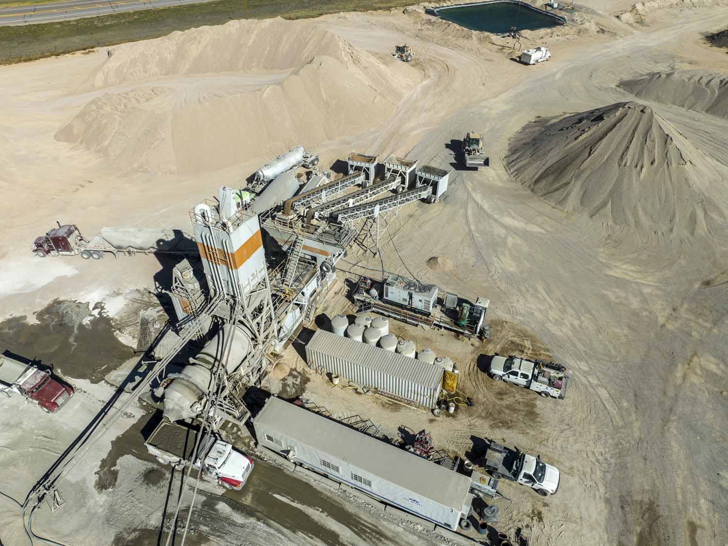 I-80 Brownson, NE Ready mix concrete batch plant