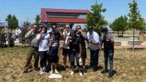 Winners at Family Fun Day