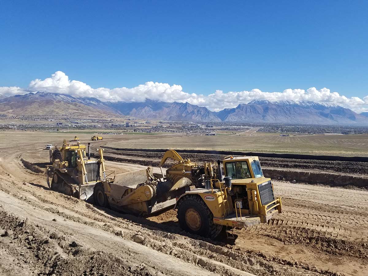 Mountain View Corridor construction