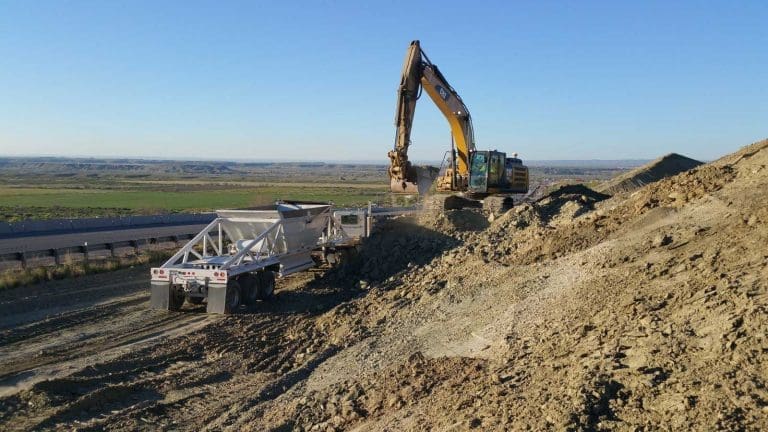 Myton, UT Bench Widening