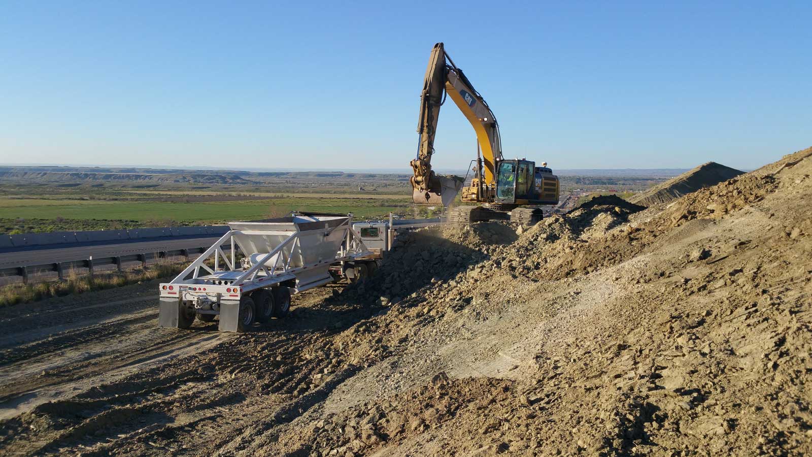 Myton, UT Bench Widening