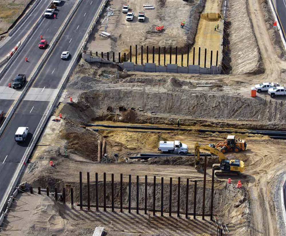 Converting interchanges to elevated overpass