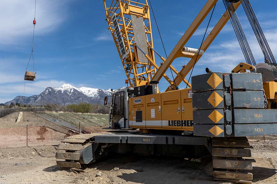 WW Clyde Crane Liebher