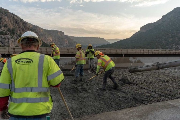 I-70 Concrete Repair construction Job