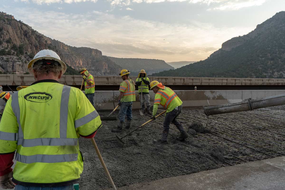 I-70 Concrete Repair construction Job