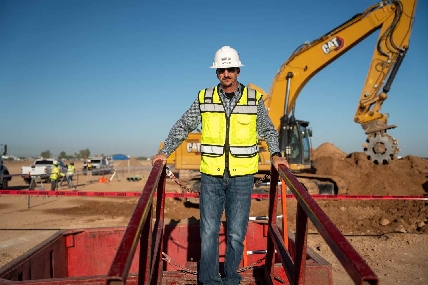 We value people: Lance White