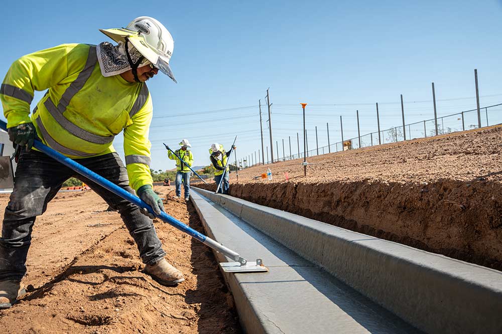 Curb and Gutter flatwork