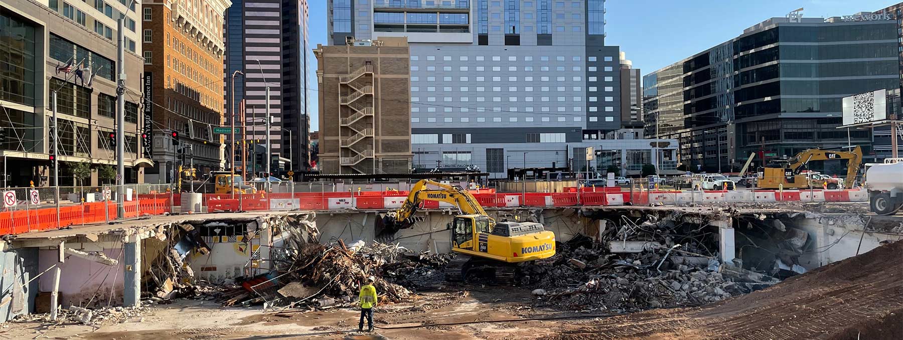 Commercial demolition civil services