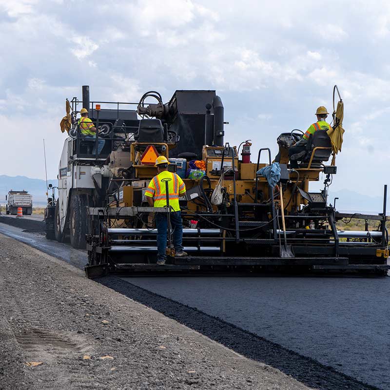 Decades of experience in asphalt paving.