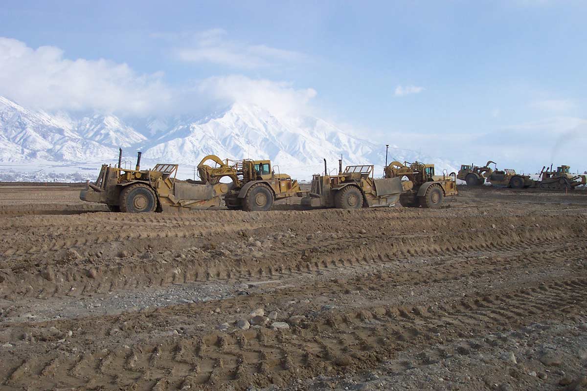 CURRANT CREEK GAS-FIRED POWER PLANT construction site prep