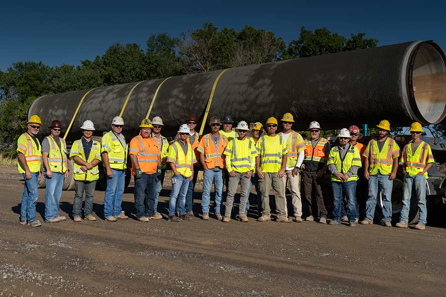 ww clyde pipe install team