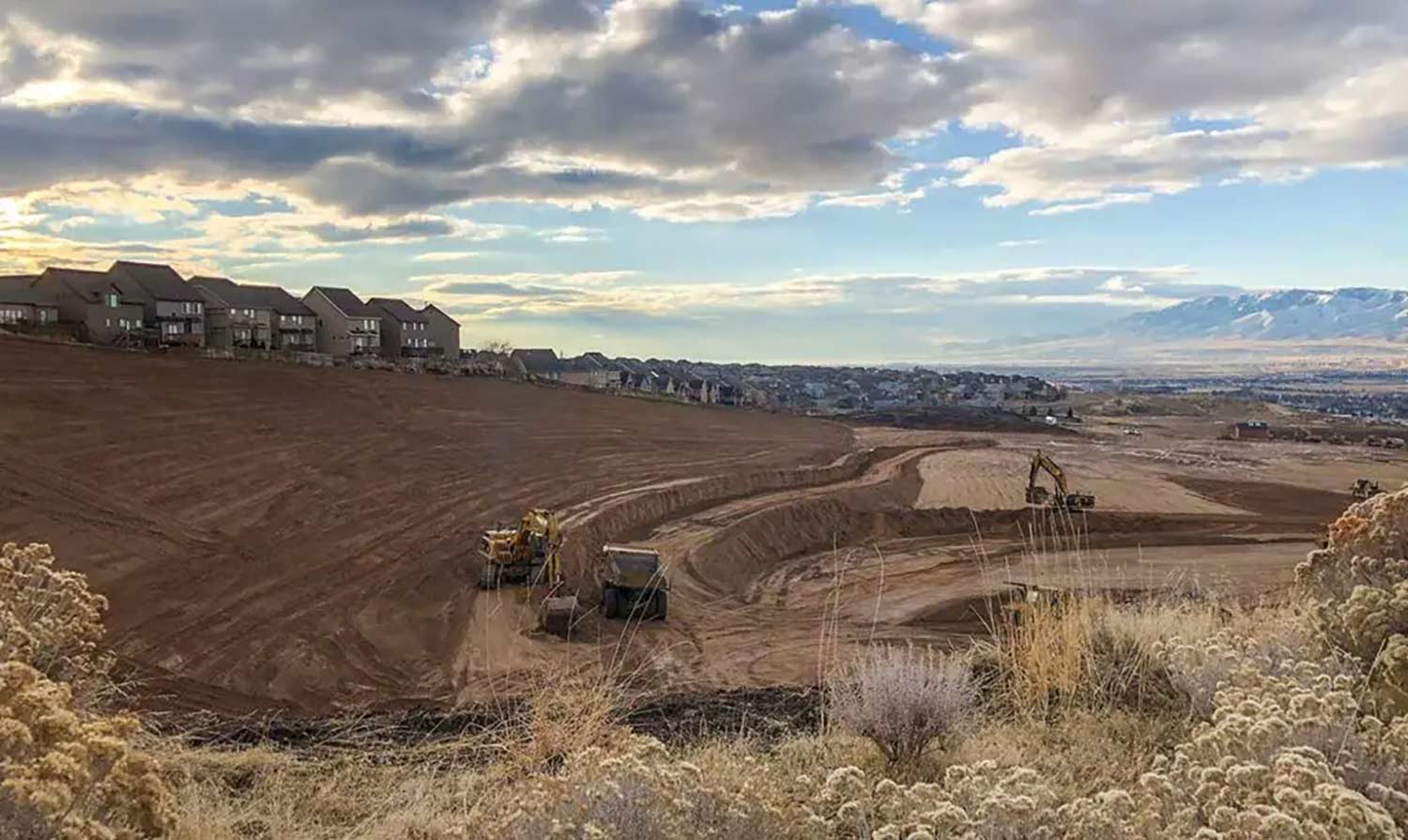 Land reclamation for GWC Capital in Draper, UT