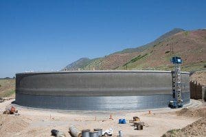 20 Million Gallon water storage