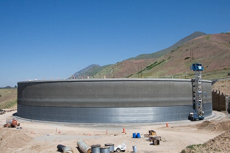 20 Million Gallon water storage